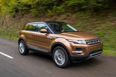 Land Rover Evoque 2,2 SD4, Frontansicht