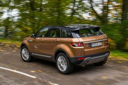 Land Rover Evoque 2,2 SD4, Heckansicht