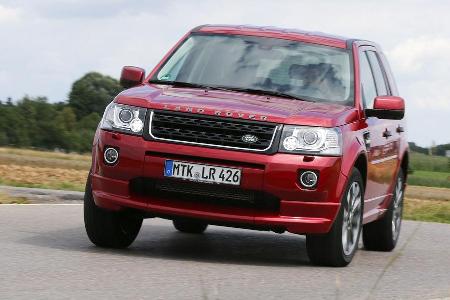 Land Rover Freelander SD4, Frontansicht