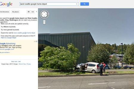 witzige Google Street View Impressionen