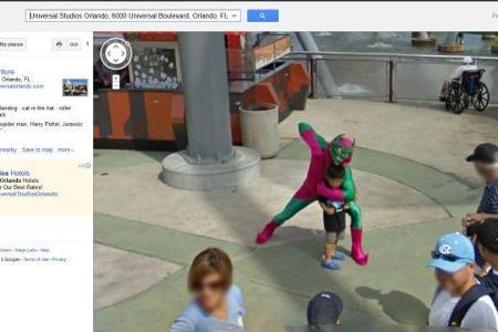 witzige Google Street View Impressionen