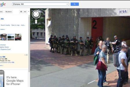 witzige Google Street View Impressionen