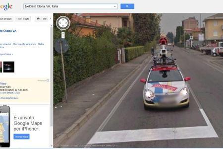 witzige Google Street View Impressionen