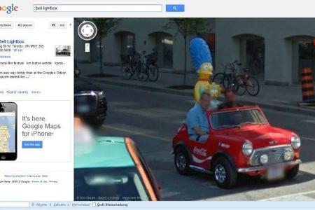 witzige Google Street View Impressionen