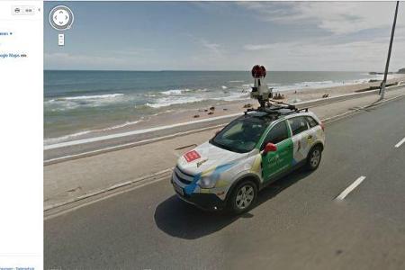 Witzige Google Street View Impressionen