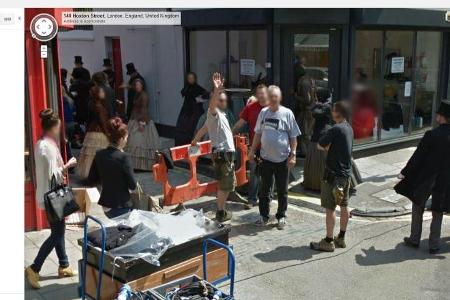 Witzige Google Street View Impressionen