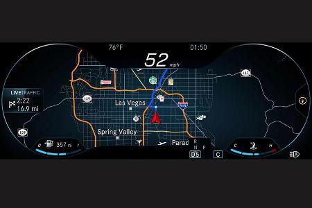 Mercedes A-Klasse MBUX Cockpit