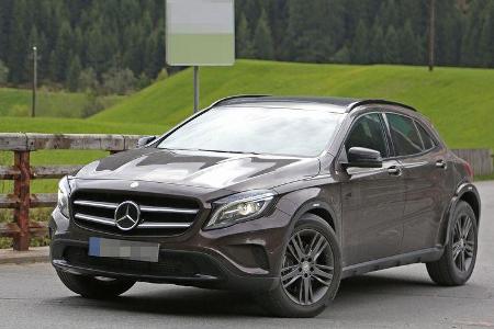 Mercedes GLA Muletto Erlkönig Mercedes GLB