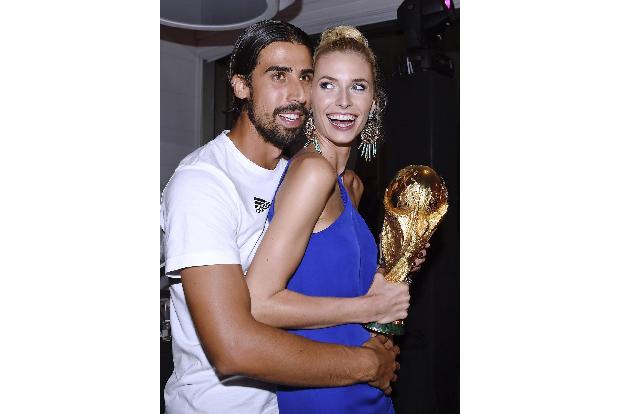 Die schönsten Spielerfrauen aller Zeiten Sami Khedira und Lena Gercke