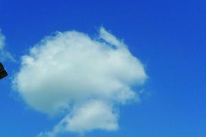 13 kuriose Wolken, die wie Dinge aussehen