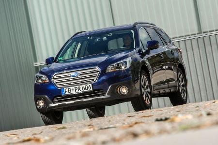 Subaru Outback 2.0D, Frontansicht