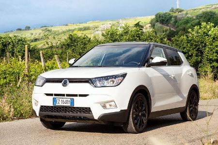 Ssangyong Tivoli Fahrbericht Rom