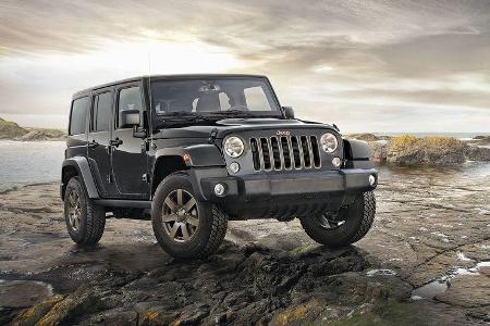 Jeep Wrangler 75th Anniversary Autosalon Genf 2016