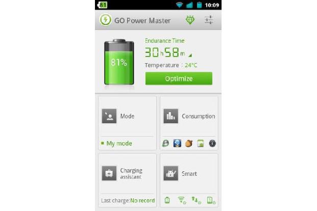 Mit der Android-App GO Power Master verwenden Sie verschiedene Energieprofile um Leistung zu sparen. Zudem zeigt Ihnen die A...