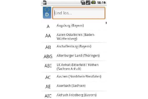 Diese App zeigt Ihnen, welche Stadt sich hinter einem Autokennzeichen verbirgt. In Ihr finden Sie die Plaketten von Deutschl...