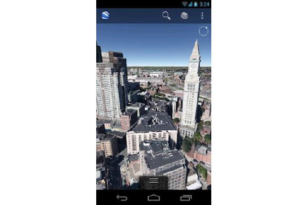 Mit dieser App passt Googles informative Weltkugel in Ihre Hosentasche. Google Earth bietet Ihnen unzählige Satelliten-, Luf...