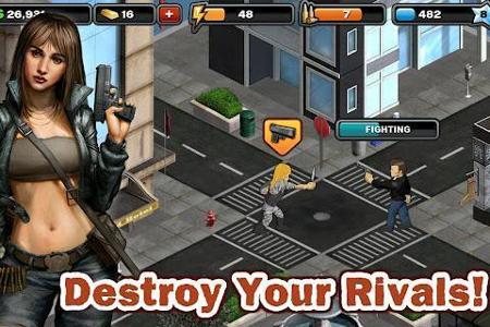 Endlich mal der Böse sein: In Crime City kämpfen Sie mit anderen Spielern online um die Vorherrschaft auf der Straße, bauen ...