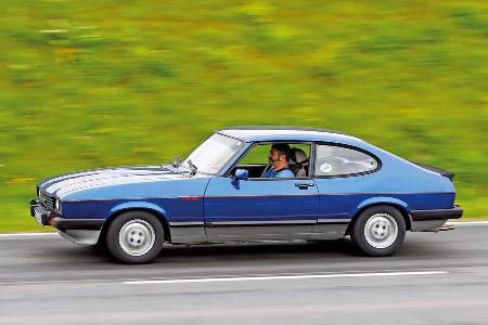 Ford Capri III, Seitenansicht