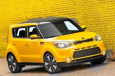 Kia Soul, Frontansicht