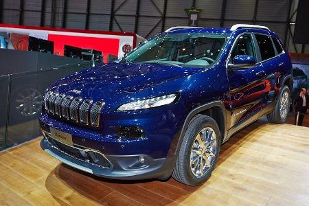 Jeep Cherokee, Genfer Autosalon, Messe, 2014