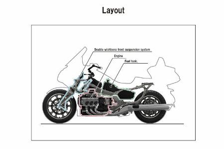 Honda Gold Wing 1800 2018 Motorrad