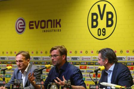 Es war ein Stich ins Herz eines jeden BVB-Fan: Am 15. April 2015 gibt Jürgen Klopp bekannt, im Sommer als Trainer der Boruss...