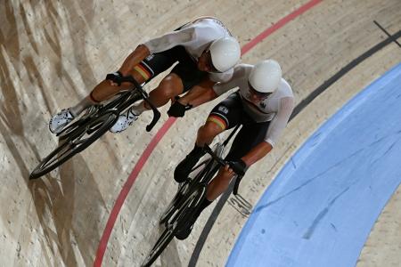 Kluge und Reinhardt gewinnen Gold im Bahnrad-Madison Kluge und Reinhardt gewinnen Gold im Bahnrad-Madison