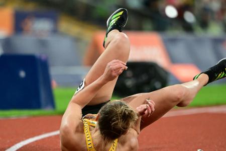 Nach EM-Titel: Lückenkemper mit acht Stichen genäht Nach EM-Titel: Lückenkemper mit acht Stichen genäht
