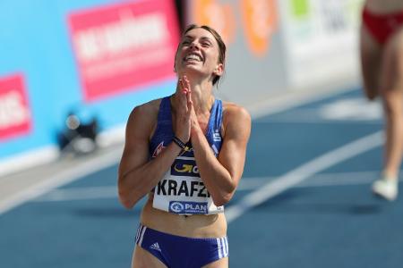 400 m Hürden: Krafzik überrascht mit Vorlaufbestzeit 400 m Hürden: Krafzik überrascht mit Vorlaufbestzeit