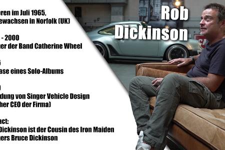 Rob Dickinson CEO Singer Vehicle Design Biografie