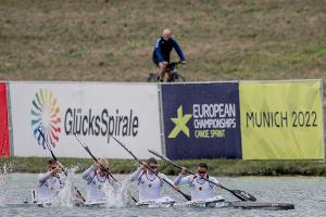 Kanu-EM: Kajak-Vierer und Brendel holen Gold