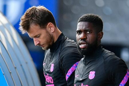 Frankreichs Weltmeister Umtiti von Barca nach Lecce Frankreichs Weltmeister Umtiti von Barca nach Lecce