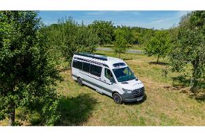Sprinter-Campingbus mit Einzelbetten