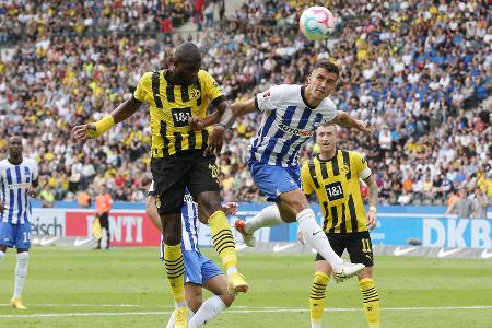 BVB bei Hertha BSC: Noten und Einzelkritik - Am Samstagnachmittag lieferten sich Hertha BSC und Borussia Dortmund ein intensives Duell in der Bundesliga. Trotz klarer Feldüberlegenheit musste der BVB lange um den Sieg zittern. Am Ende stand letztlich dennoch ein verdienter 1:0-Auswärtssieg für die Elf von Edin Terzic. Alle Akteure in der Einzelkritik: BVB bei Hertha BSC: Noten und Einzelkritik - Am Samstagnachmittag lieferten sich Hertha BSC und Borussia Dortmund ein intensives Duell in der Bundesliga. Trotz klarer Feldüberlegenheit musste der BVB lange um den Sieg zittern. Am Ende stand letztlich dennoch ein verdienter 1:0-Auswärtssieg für die Elf von Edin Terzic. Alle Akteure in der Einzelkritik: