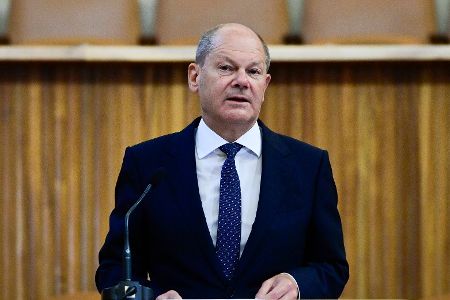Scholz Waffenlieferung angekündigt