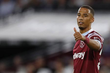 Platz 3: West Ham United - Ausgaben: 182 Millionen Euro