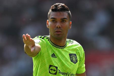 Platz 5: Casemiro - Für 70,5 Millionen Euro von Real Madrid zu Manchester United - mit Bonuszahlungen sollen 82 Millionen Euro möglich sein