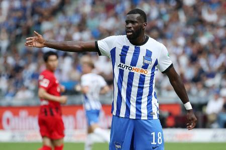 Wilfried Kanga - Spielte 2010 bis 2017 für die PSG-Junioren. Über US Créteil-Lusitanos, SCO Angers, Kayserispor und Young Boys Bern kam der Stürmer in diesem Sommer zu Hertha BSC.