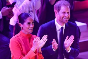 Für Herzogin Meghan ist es "schön, wieder in Großbritannien zu sein"