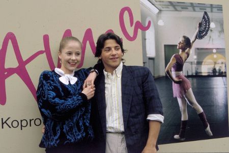 Silvia Seidel und Patrick Bach ZDF-Weihnachtserie Anna 1987