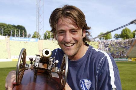 24. Mai 2003 - Thomas Christiansen vom VfL Bochum wird gemeinsam mit Giovane Elber zum Bundesliga-Torschützenkönig der Saison 2002/03