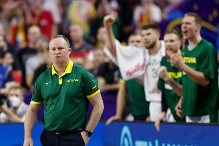 Basketball: Litauen im Achtelfinale gegen Spanien Basketball: Litauen im Achtelfinale gegen Spanien