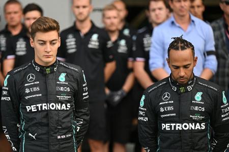 Formel 1: Schweigeminute für Queen Elizabeth II. Formel 1: Schweigeminute für Queen Elizabeth II.