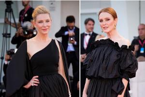 Venedig: Cate Blanchett und Co. würdigen die Queen ganz in Schwarz