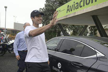 Davis-Cup am Mittwoch: Alcaraz in Valencia eingetroffen Davis-Cup am Mittwoch: Alcaraz in Valencia eingetroffen