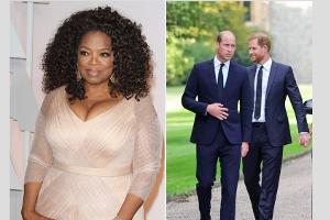 Oprah Winfrey glaubt an eine Versöhnung zwischen William und Harry