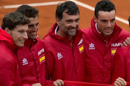 Davis Cup: Auftaktsiege für Spanien und Italien Davis Cup: Auftaktsiege für Spanien und Italien