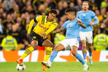 Manchester City vs. BVB: Noten und Einzelkritik - Am 2. Spieltag der Champions-League-Gruppenphase schnupperte der BVB bei Manchester City an der Sensation. In der Schlussphase schlug dann jedoch Urgewalt Erling Haaland zu und drehte die Partie zugunsten der Favoriten. Alle Akteure in der Einzelkritik: Manchester City vs. BVB: Noten und Einzelkritik - Am 2. Spieltag der Champions-League-Gruppenphase schnupperte der BVB bei Manchester City an der Sensation. In der Schlussphase schlug dann jedoch Urgewalt Erling Haaland zu und drehte die Partie zugunsten der Favoriten. Alle Akteure in der Einzelkritik: