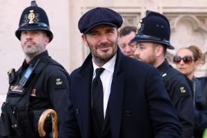Abschied am Sarg der Queen: David Beckham stand einen halben Tag an