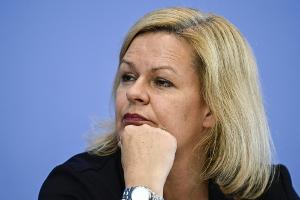 Vor der Auslosung: Faeser fordert EM-Ausschluss von Belarus